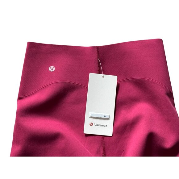 Lululemon Glow Up HR Tight 28" Size 8 In Magenta Smoke W5GI3S in MGTS NWT - Picture 14 of 15